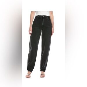 Frame The Narrow Death Valley Tapered Jean Women's Black Size 26 (0688)